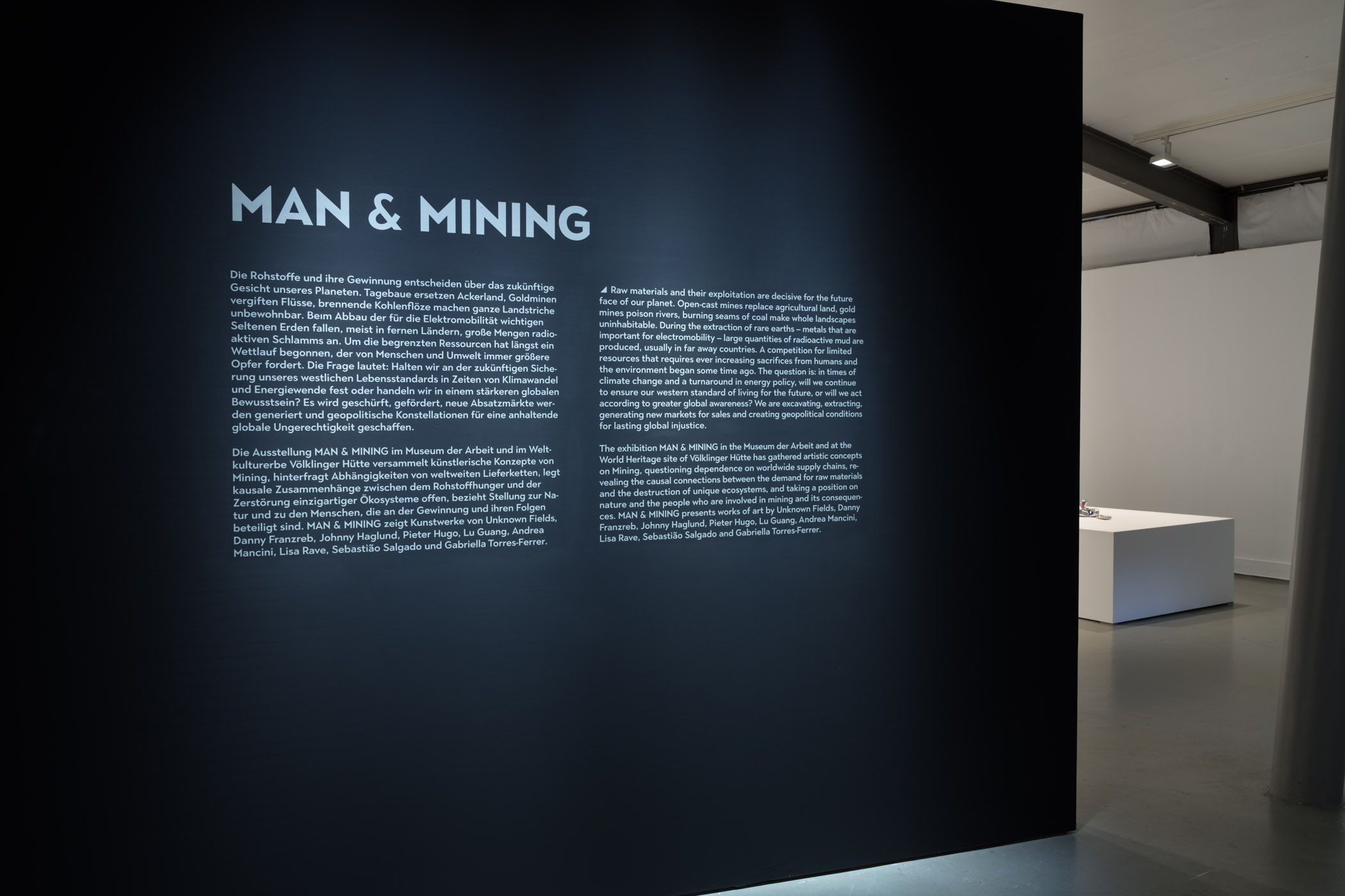 Man & Mining – Museum of Work, Hamburg